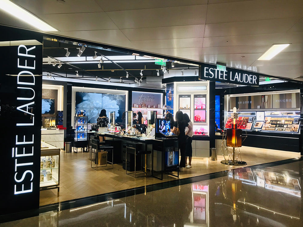 ESTEE LAUDER美妆珠宝店铺装修
