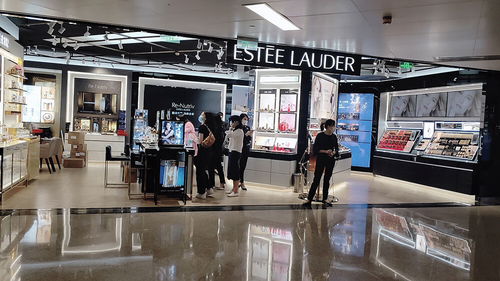 ESTEE LAUDER美妆珠宝店铺装修